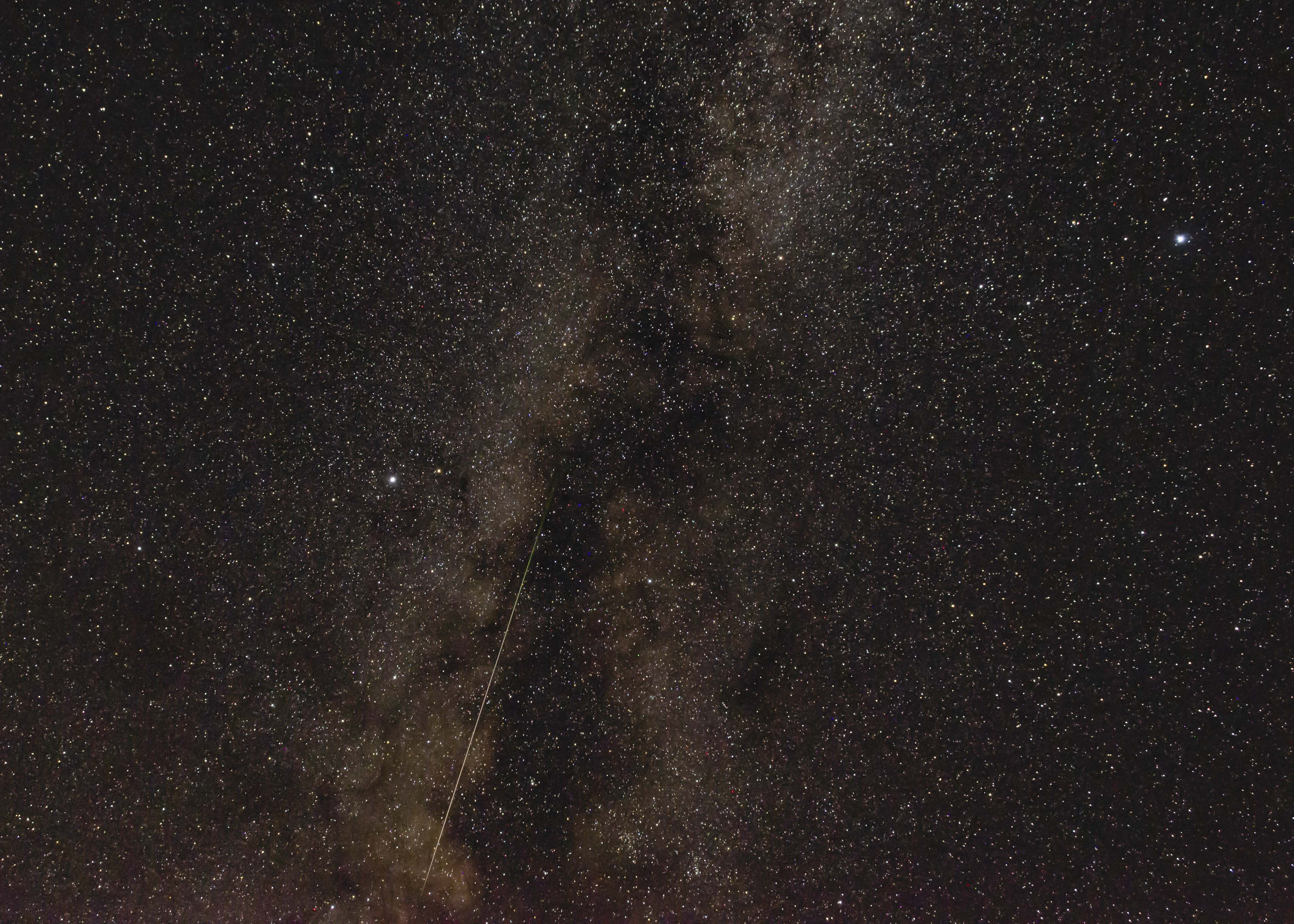 Perseid meteor at GMO