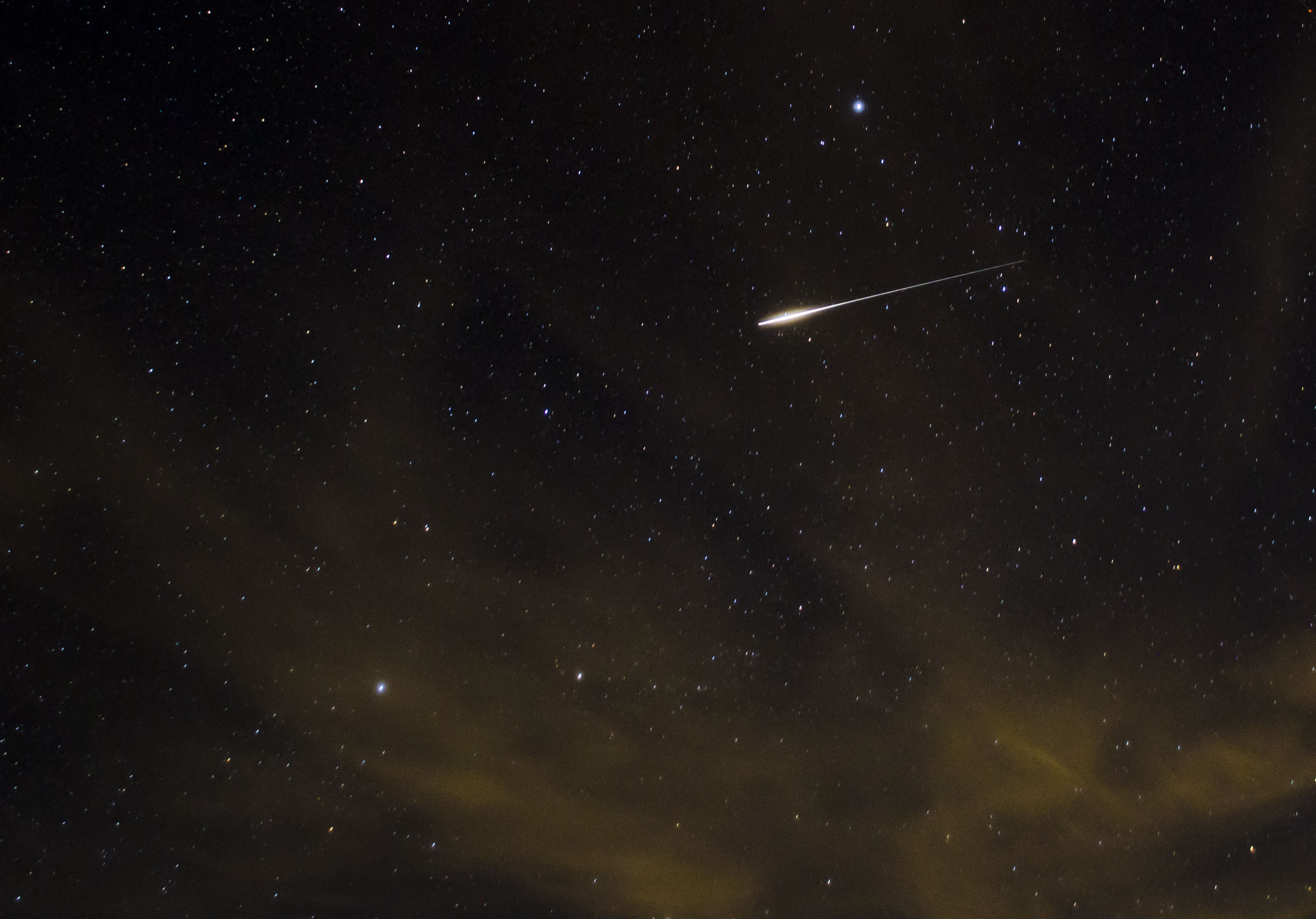 Iridium flare