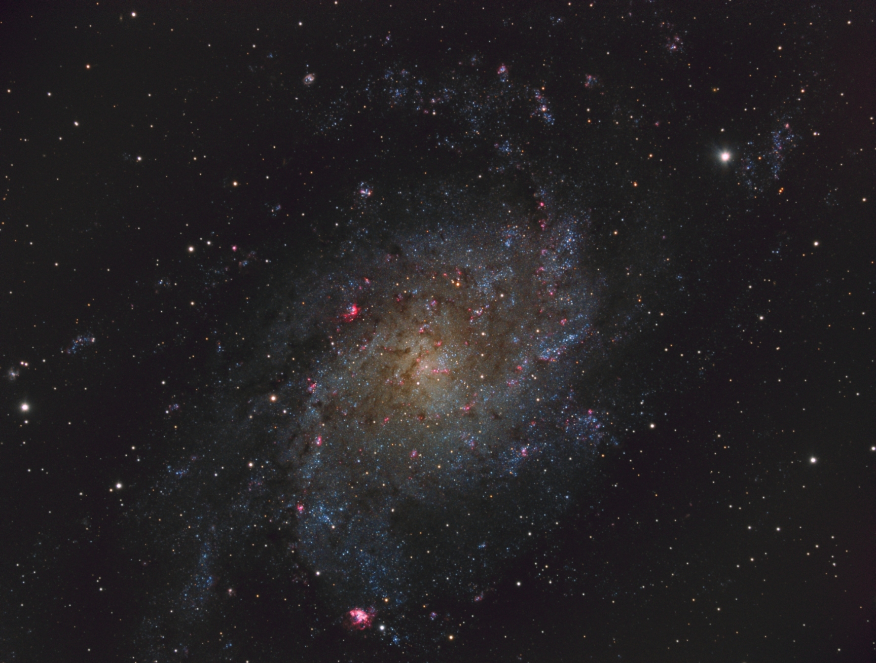 M33 Triangulum galaxy
