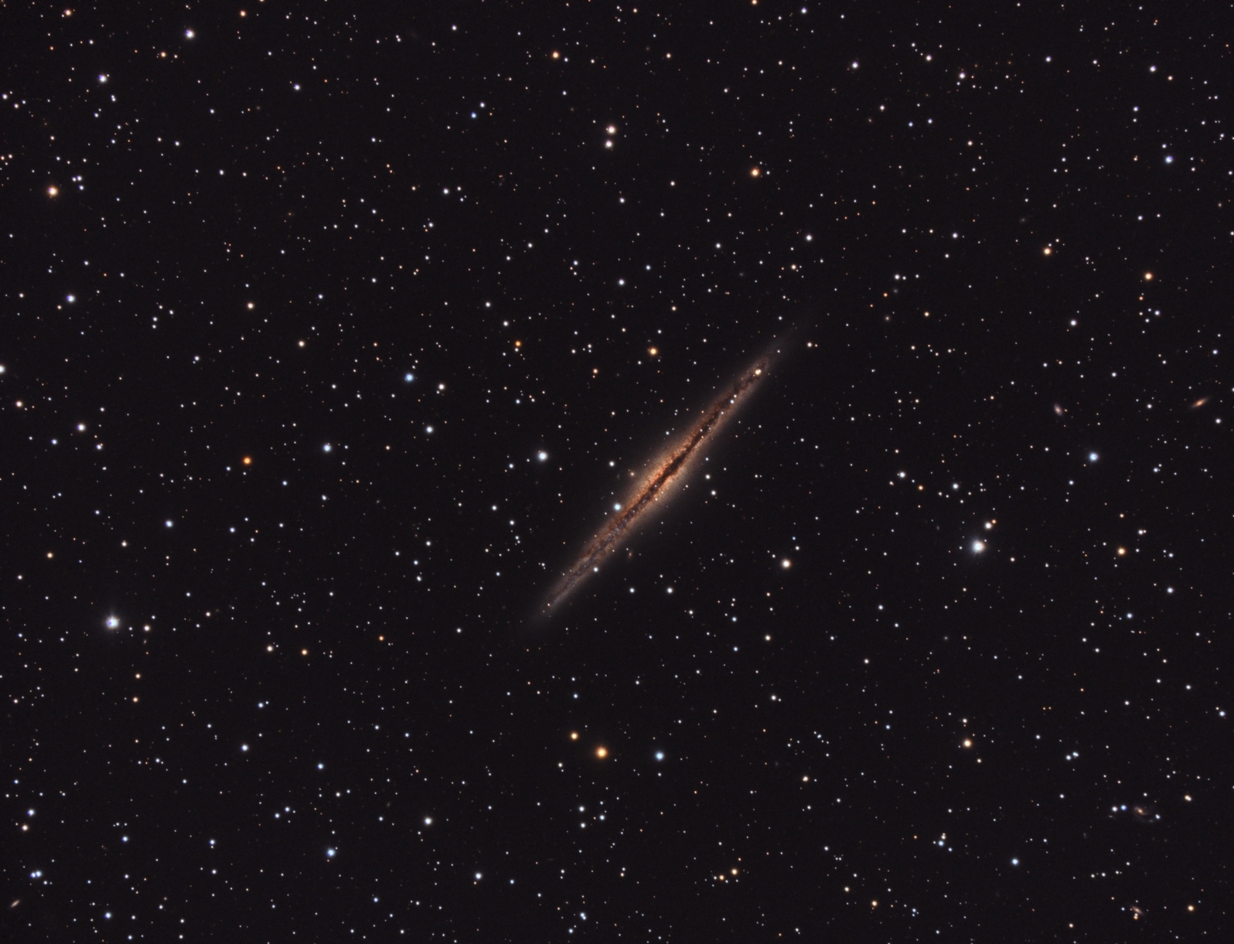NGC 891 Large spiral galaxy