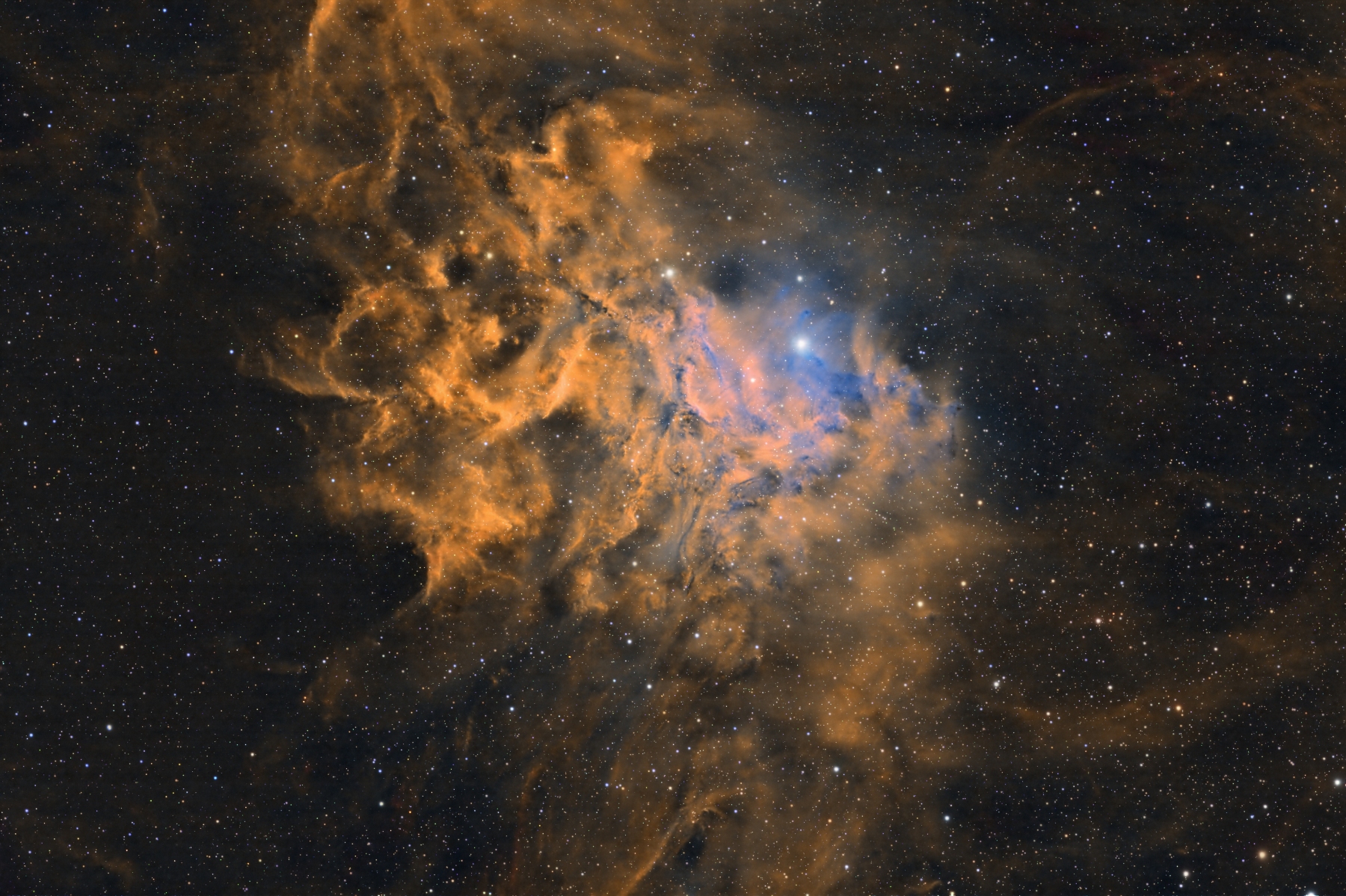 IC 405 Flaming Star Tom Engwall