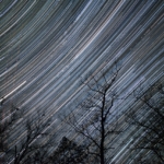 Simone Lipscomb Winter Solstice star trails